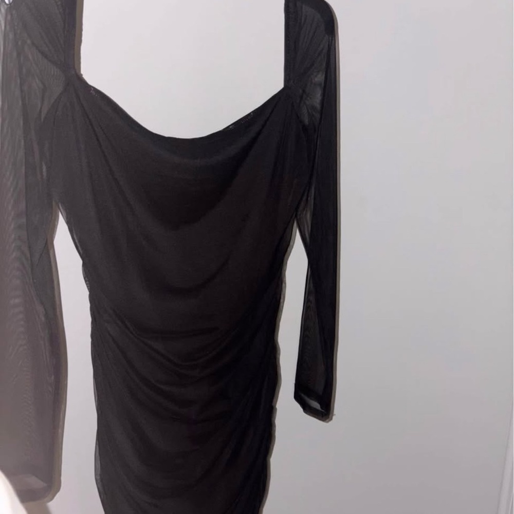 Princess Polly Black Long Sleeve Dress